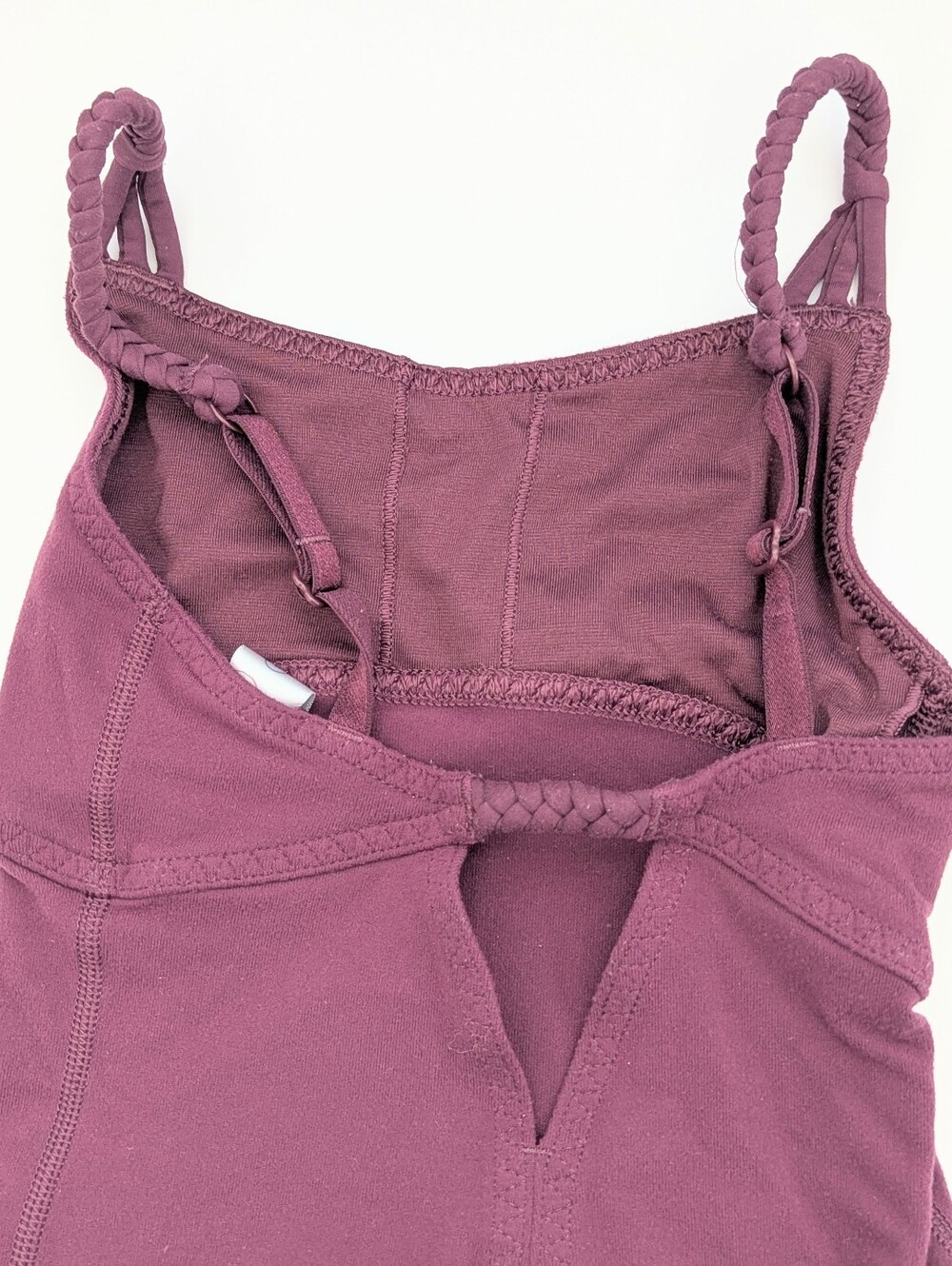 Ivivva by Lululemon Girls' (7) One-Piece Bodysuit w/Braided Adjustable Straps - Picture 5 of 11